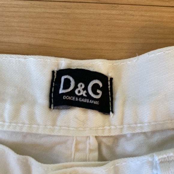 Dolce & Gabbana white flare wide leg jeans - Picture 4 of 6